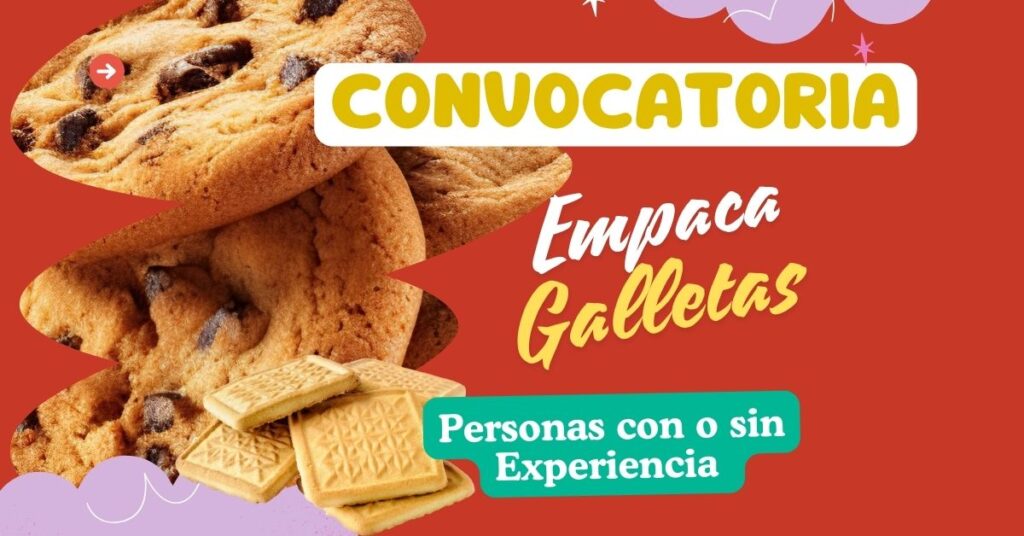 empaca galletas y gana mas de un salario mínimo al mes